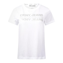 DKNY Triple Rhinesto Ld99 - WHITE дамски,топове,dkny,triple,rhinesto,ld99,white