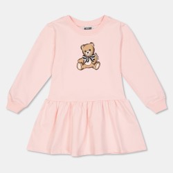 рокля,moschino,kids,modern,soft,fabric,jumper,dress,sugar,rose50209