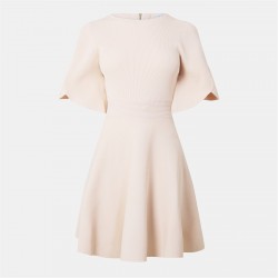 дамски,поли,и,рокли,ted,baker,rib,skater,dres,ld99,lt,pink