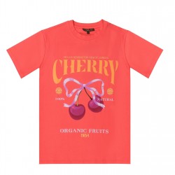 тениска,дамски,топове,biba,biba,graphic,tee,ld53,cherry
