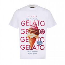 тениска,дамски,топове,biba,biba,graphic,tee,ld53,ice,cream