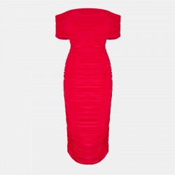 дамски,поли,и,рокли,biba,biba,occ,bardot,drs,ld53,red