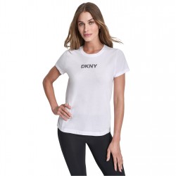 тениска,дамски,топове,dkny,women's,sport,t,shirt,white