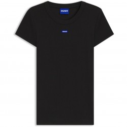 Тениска Hugo Easy Tee B 10257055 01 - Black тениска,дамски,топове,hugo,easy,tee,b,10257055,01,black