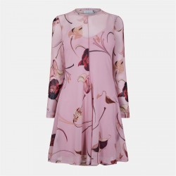 Рокля Ted Baker Women's Plain Mini Dress - Lt-Pink рокля,дамски,поли,и,рокли,ted,baker,women's,plain,mini,dress,lt,pink