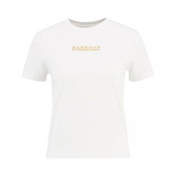 Дамска тениска Barbour International Womens Devin T-Shirt - White дамска,тениска,дамски,топове,barbour,international,womens,devin,t,shirt,white