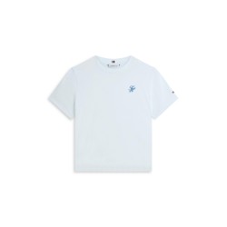 дамска,тениска,дамски,топове,tommy,hilfiger,women,s,script,t,shirt,keepsake,blue