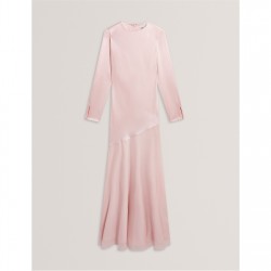 рокля,дамски,поли,и,рокли,ted,baker,ted,ls,maxi,dress,ld61,pink