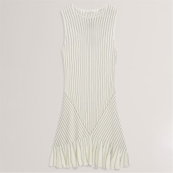 рокля,дамски,поли,и,рокли,ted,baker,ted,baker,knitted,mini,dress,ivory