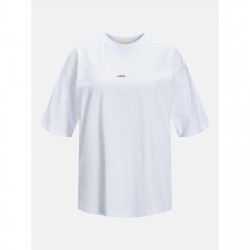 Дамска тениска JJXX Loose Logo T-Shirt Ladies - Bright White дамска,тениска,дамски,тениски,дамски,топове,дамски,горнища,размер+,дамски,облекла,размер,jjxx,loose,logo,t,shirt,ladies,bright,white