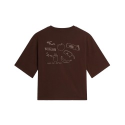 дамска,тениска,дамски,топове,the,north,face,tnf,hike,picnic,boxy,graphic,tee,womens,dark,chestnut