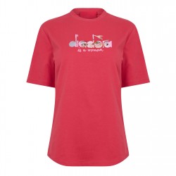 дамска,тениска,дамски,тениски,дамски,топове,diadora,diadora,eye,short,sleeve,t,shirt,womens,red