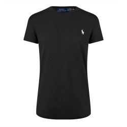 Дамска тениска Polo Ralph Lauren Womens Round-Neck T-Shirt - POLO BLACK дамска,тениска,дамски,топове,polo,ralph,lauren,women,s,round,neck,t,shirt,polo,black