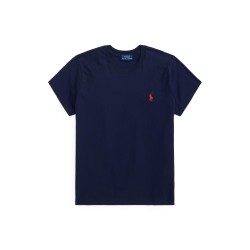 Дамска тениска Polo Ralph Lauren Womens Round-Neck T-Shirt - CRUISE NAVY дамска,тениска,дамски,топове,polo,ralph,lauren,women,s,round,neck,t,shirt,cruise,navy