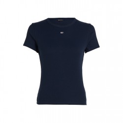 дамски,топове,tommy,jeans,tjw,slim,essential,rib,ss,dark,navy
