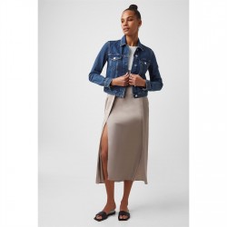 яке,дамски,якета,и,палта,french,connection,macee,micro,western,jacket,light,blue