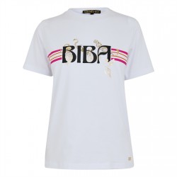 тениска,дамски,топове,biba,biba,logo,t,shirt,animal,print