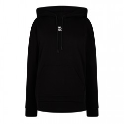 суичър,дамски,блузи,hugo,stack,logo,over,the,head,hoodie,black