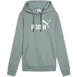 дамски,суичър,дамски,горнища,с,качулка,puma,women,s,no,1,logo,tech,fleece,overhead,hoodie,green,moon