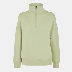 Блуза Varley Hawley Half Zip Sweatshirt - Snow Sage блуза,varley,hawley,half,zip,sweatshirt,snow,sage