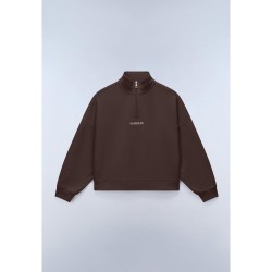 дамски,ежедневни,облекла,napapijri,napa,almas,half,zip,womens,brown