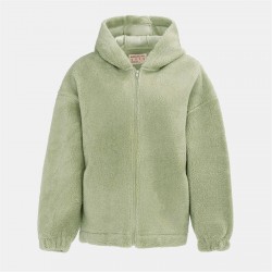 дамско,яке,промоция,на,зимни,облекла,дамски,жилетки,дамски,палта,и,якета,размер+,дамски,облекла,размер,soulcal,cal,sherpa,hooded,jacket,ladies,green