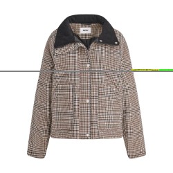 DKNY B42 Short Quilt Ld64 - Heritage Plaid дамски,якета,и,палта,dkny,b42,short,quilt,ld64,heritage,plaid