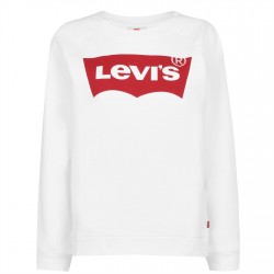 блуза,дамски,пижами,дамски,блузи,levis,relax,logo,sweatshirt,better,white