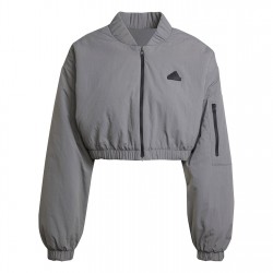 Дамско яке Adidas W Ce Bomber Jacket Womens - Grey Four дамско,яке,дамски,жилетки,adidas,w,ce,bomber,jacket,womens,grey,four