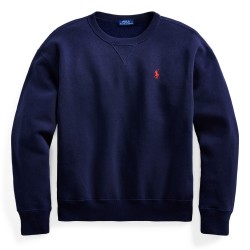 Поларена блуза Polo Ralph Lauren Fleece Crew Sweater - Cruise Navy поларена,блуза,дамски,ежедневни,облекла,polo,ralph,lauren,fleece,crew,sweater,cruise,navy
