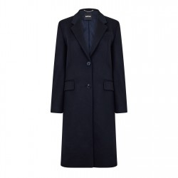 дамски,якета,и,палта,boss,women's,catara,formal,coat,dark,blue
