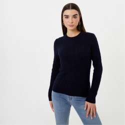 пуловер,дамски,плетени,дрехи,jack,wills,tinsbury,merino,wool,blend,cable,knitted,jumper,navy