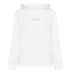 суичър,дамски,горнища,с,качулка,дамски,ежедневни,облекла,boss,women's,over,the,head,hoodie,white,100