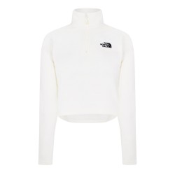 дамска,поларена,блуза,дамски,полари,the,north,face,women,s,glacier,quarter,zip,crop,fleece,top,white,dune