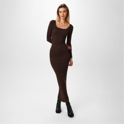 дамски,плетени,дрехи,jack,wills,squr,neck,ls,maxi,ld44,cocoa