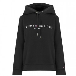 суичър,дамски,горнища,с,качулка,дамски,ежедневни,облекла,tommy,hilfiger,essential,hilfiger,hoodie,black,bds