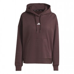 Дамски суичър Adidas Badge of Sport Hoodie Ladies - Brown/White дамски,суичър,промоция,на,зимни,облекла,разпродажба,adidas,дамски,горнища,с,качулка,дамски,облекла,размер,adidas,badge,of,sport,hoodie,ladies,brown,white
