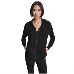 дамски,горнища,с,качулка,дамски,ежедневни,облекла,dkny,dkny,fz,waffle,hd,ld62,black