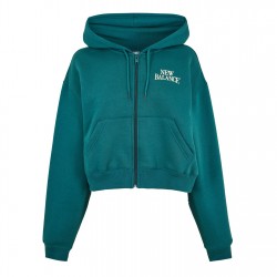дамски,суичър,дамски,горнища,с,качулка,new,balance,womens,trackside,zip,hoodie,navy