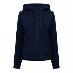 суичър,дамски,горнища,с,качулка,дамски,ежедневни,облекла,tommy,jeans,women's,flag,zip,hoodie,dark,night,navy