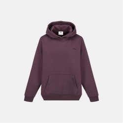 дамски,суичър,дамски,горнища,с,качулка,slazenger,fleece,hoodie,womens,plum
