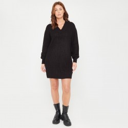 дамски,плетени,дрехи,дамски,облекла,размер,be,you,you,v,neck,drs,ld52,black