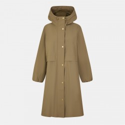 Barbour Women's Naboo Funnel Neck Long Sleeve Showerproof Rain Anorak - Dusky Green дамски,якета,и,палта,barbour,women's,naboo,funnel,neck,long,sleeve,showerproof,rain,anorak,dusky,green