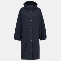 Barbour Womens Naboo Funnel Neck Long Sleeve Showerproof Rain Anorak - Dark Navy дамски,якета,и,палта,barbour,women,s,naboo,funnel,neck,long,sleeve,showerproof,rain,anorak,dark,navy