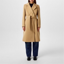 дамски,якета,и,палта,barbour,women's,clodagh,wool,mid,length,trench,overcoat,camel