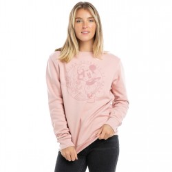 блуза,дамски,стоки,с,аним.,герои,дамски,блузи,disney,crew,sweater,ld99,pink