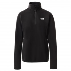 дамски,полари,the,north,face,100,glacier,1,4,zip,fleece,womens,tnf,black