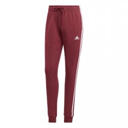 дамски,панталони,дамски,анцузи,adidas,womens,3,stripes,pants,slim,burgundy,wht