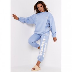 анцуг,дамски,анцузи,missy,empire,empire,slogan,joggers,blue