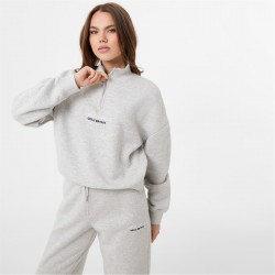 блуза,дамски,якета,и,палта,дамски,блузи,jack,wills,honeylane,half,zip,sweatshirt,grey,marl